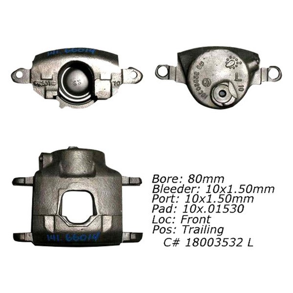 BR DÆLA GM K10/20 80-91 80 MM F H